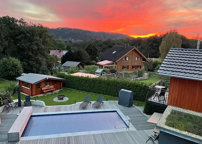 Waltersdorf - Pool & Wellness Lejlighed Bad Schandau